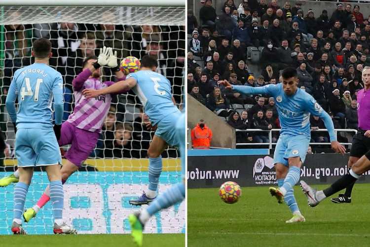 Newcastle 0 Man City 4: Leaders secure Christmas No1 spot as Cancelo scores pick of goals after Dias gifted early opener