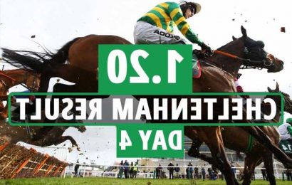 1.20 Cheltenham result – day 4: Who won Triumph Hurdle 2021? How every horse finished