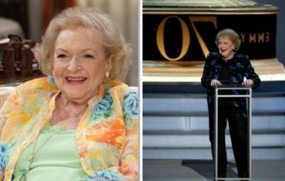 Betty White ‘wasn’t afraid of dying’ as she hoped to be reunited with late husband