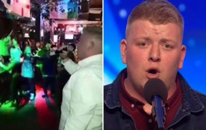 Britain's Got Talent star Gruffydd Wyn Roberts reveals he watched his Golden Buzzer episode in a pub a year after his karaoke pub video went viral