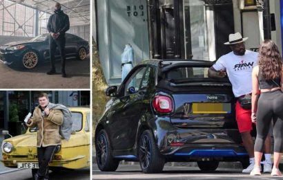 Cheap cars driven by sports stars like Chisora, Hamilton’s Smart motors and Hatton’s Robin Reliant from Only Fools – The Sun