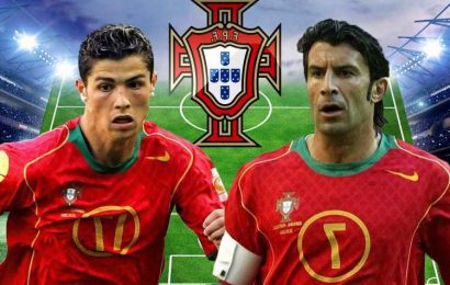 Cristiano Ronaldo's team-mates from game in which he scored his first Portugal goal and where they are now