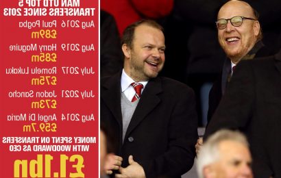 Ed Woodward TRIPLED Man Utd’s value to £2.4bn… the Glazers will miss him and his ‘official noodle partners’