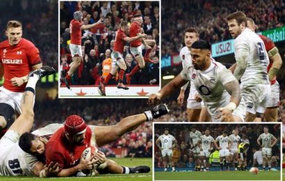 England's Grand Slam hopes were obliterated by a passionate Wales onslaught on and off the pitch