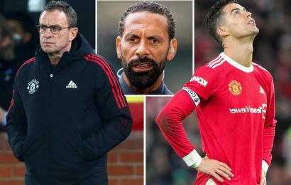 Ferdinand says almost EVERY Man Utd player is 'a shadow of their former selves' and questions Rangnick's management