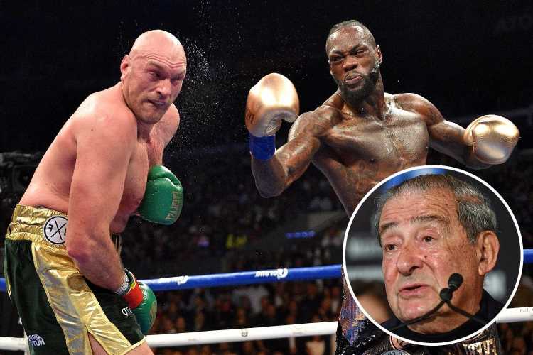 Fury's promoter Arum insists Wilder rematch can happen on ESPN PPV because American is a 'free agent'