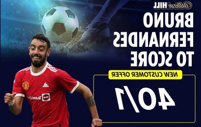 Get Man Utd ace Bruno Fernandes to score against Southampton at 40/1 in amazing price boost