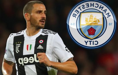 Guardiola wants Bonucci transfer as Man City boss looks to shore up leaky defence – The Sun