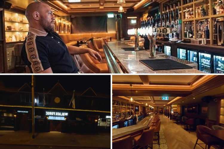 Inside Conor McGregor’s plush pub The Black Forge Inn which cost UFC star £2m and sells Proper No Twelve whiskey