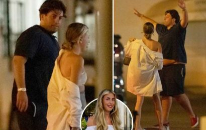 James Argent goes on a night out with ex Lydia Bright’s sister in Marbella after spending the day together