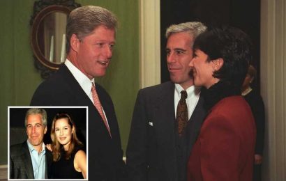 Jeffrey Epstein ‘brought EIGHT young women into White House to meet Bill Clinton and posed at podium'
