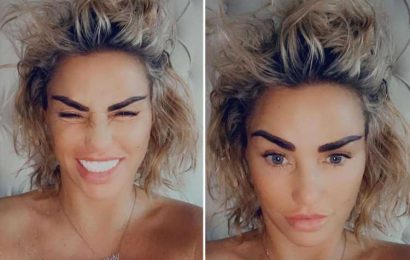 Katie Price goes make-up free and tells fans she's feeling 'fresh and excited' for 2022
