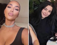 Kim Kardashian's fans think she looks unrecognizable but gorgeous without makeup or filters in photo at pal's birthday