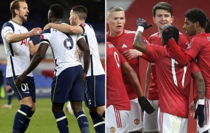 Man Utd and Tottenham WILL have home advantage for Europa League ties as Uefa give them green light to host second-legs