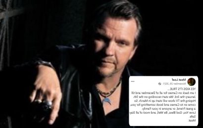 Meat Loaf’s tragic final Facebook post saying ‘I’m back’ as Bat Out Of Hell star was set for comeback with new TV show