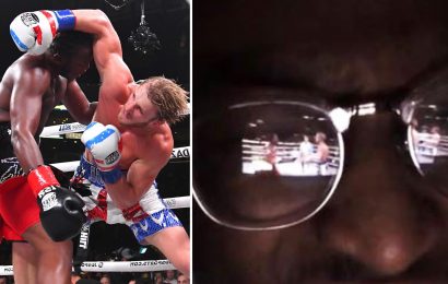 More than 11,000 fans watched KSI vs Logan Paul fight live stream in reflection of someone’s GLASSES on YouTube – The Sun