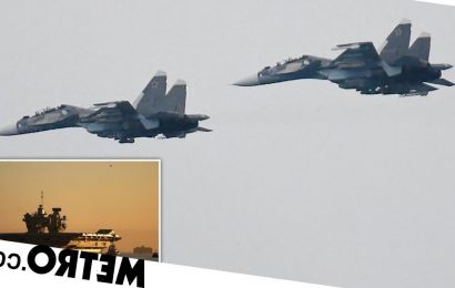 Nato sends more ships and fighter jets to eastern Europe amid Russia crisis