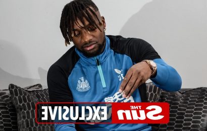 Newcastle star Allan Saint-Maximin launches own BOARD GAME based on Greek gods as fans invited to compete for cash prize