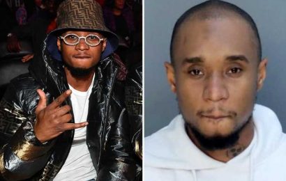 Rapper Slim Jxmmi from duo Rae Sremmurd behind 'Black Beatles' is arrested for battery years after stepfather shot dead