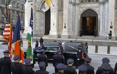 Remembering NYPD Officer Jason Rivera: Thousands flock to NYC's St. Patrick's Cathedral to honor hero cop