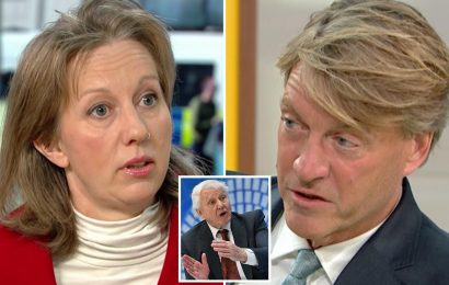 Richard Madeley infuriates Good Morning Britain viewers by saying David Attenborough's 'not a saint you know' in emotional climate change debate