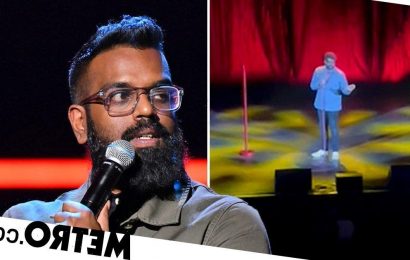 Romesh Ranganathan hit with 'racist' abuse during gig as woman ejected from show