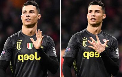 Ronaldo reminds Atletico fans how many times he's won Champions League on return to Madrid