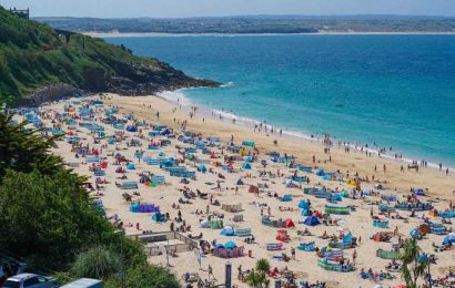 South West England FULL as staycation crowds lead to surge of booze-fuelled police calls