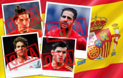 Spain World Cup 2018 squad shock as Chelsea duo Alvaro Morata and Cesc Fabregas axed from 23-man party