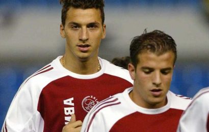 Sweden legend Zlatan Ibrahimovic wanted to break Rafael van der Vaart’s legs when they played together at Ajax – The Sun