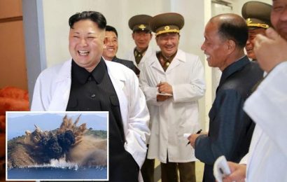 Tyrant Kim Jong-un warns it would be a 'piece of cake' to nuke Japan and leave it 'blanketed in radioactive clouds'
