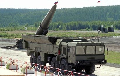 Vladimir Putin ships nuclear-capable ballistic missiles into central Europe as Russia's tensions with the West escalate