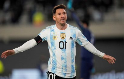 Why is Lionel Messi not playing for Argentina against Chile?