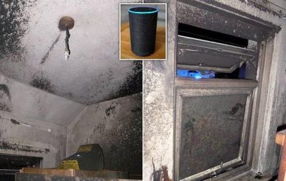 Amazon&apos;s Alexa smart speaker sparked bedroom blaze after overheating