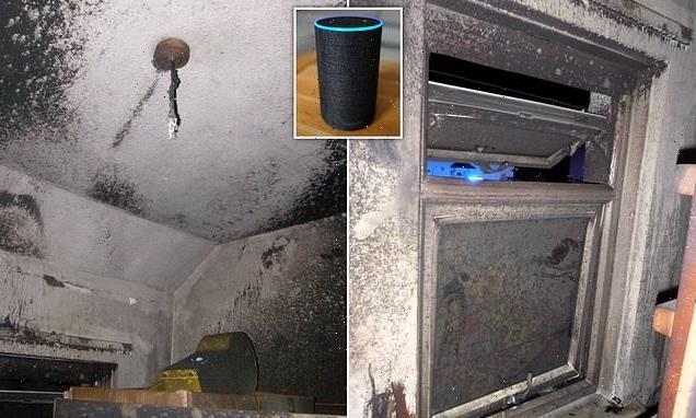Amazon&apos;s Alexa smart speaker sparked bedroom blaze after overheating