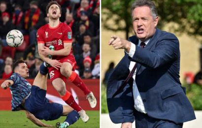 Arsenal stars rally around Xhaka after he apologies for red card but angry Piers Morgan brands him 'hot-headed d***head'