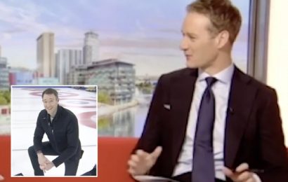 BBC Breakfast's Dan Walker 'completely ignored' by co-star after making dig that he 'lacks power' during live demo