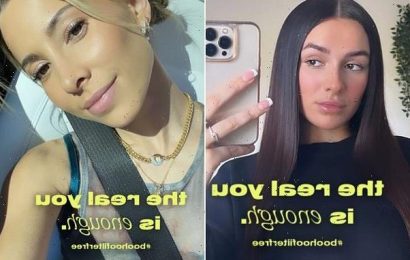 Boohoo bashed after promoting self love while using filtered models