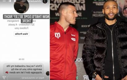 Boxing fan bets his 'life savings' on Chris Eubank Jr to KO Liam Williams and tells fight favourite in Instagram DM