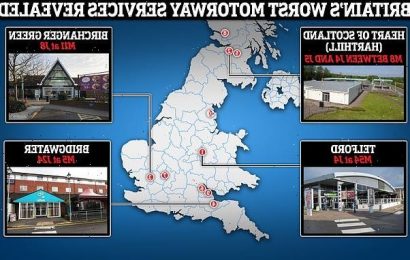 Britain&apos;s most hated motorway services REVEALED
