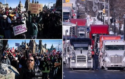 Canadian truckers stay in Ottawa; thousands pledging to create chaos