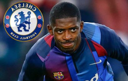 Chelsea 'in talks with Ousmane Dembele over free transfer' but face losing three stars who are 'considering futures'