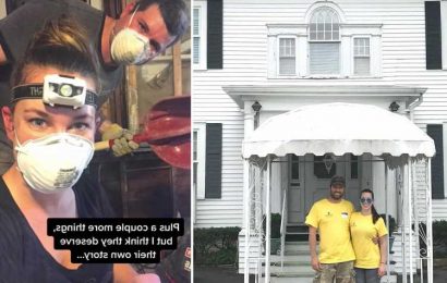 Couple renovates a fixer-upper funeral home to live in and accidentally uncovers its even spookier past