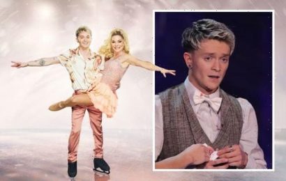 Dancing on Ice star sparks panic as nasty fall leaves him ‘dripping’ blood: ‘Had stitches’