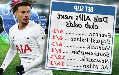Dele Alli next club odds: Everton are new favourites to land Spurs star