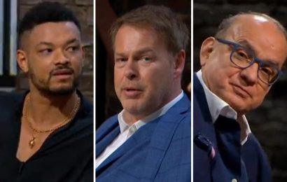 Dragons' Den's Steven Bartlett lost for words as he's told to 'put his money where his mouth is' in fiery row