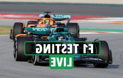 F1 testing LIVE: All the updates from Barcelona as Lando Norris tops leaderboards