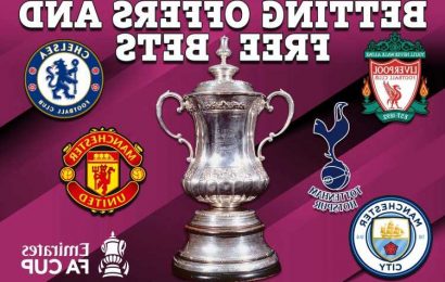 FA Cup winner odds and free bets: Man City lead Liverpool and Chelsea in bookies' market