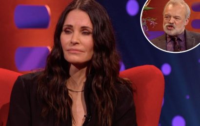 Graham Norton show viewers all saying the same thing about Friends star Courteney Cox