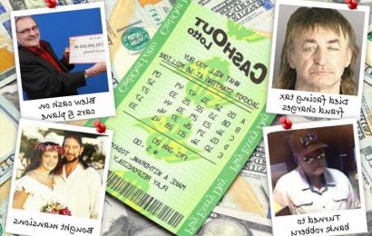 Inside world's unluckiest lotto winners who blew millions on fast cars & mansions before falling into debt & addiction